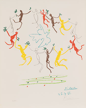La Ronde de la Jeunesse by After Pablo Picasso sold for $6,250