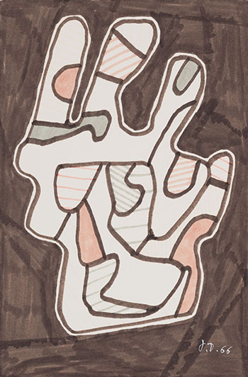 La Main I by Jean Dubuffet sold for $12,500