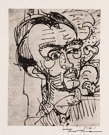 Portrait by Hans Hofmann sold for $625