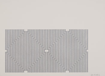 Casa Cornu (Aluminum series) by Frank Stella sold for $2,500