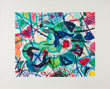 Trietto 5 (SFE-078RC) by Sam Francis sold for $6,250