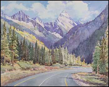 Rogers Pass, BC by Edward Goodall sold for $748