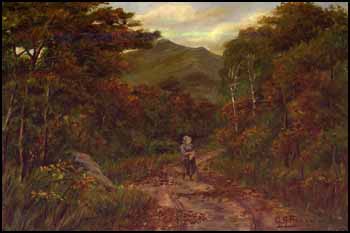 Figure in a Landscape by George Agnew Reid sold for $4,025