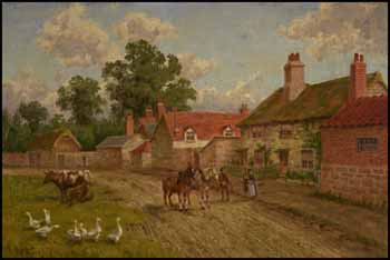Homestead by Thomas Mower Martin sold for $4,888