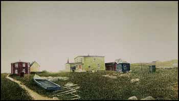 Indian Harbour, Nova Scotia by Barry McCarthy vendu pour $575