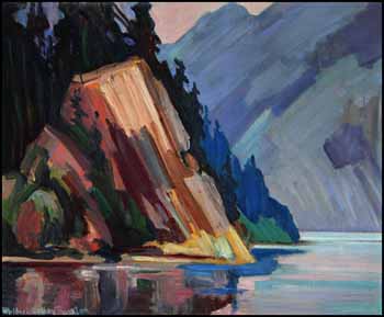 Scene at Deep Cove by Mildred Valley Thornton sold for $3,738