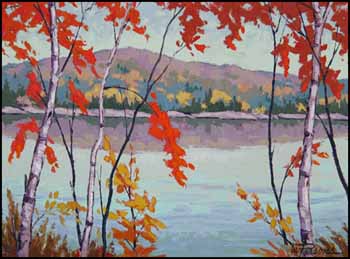 Autumn Hues by William Parsons sold for $518