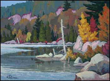 Raven Lake by William Parsons sold for $920