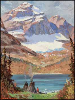 Mountain Scene by John I. Innes vendu pour $3,450