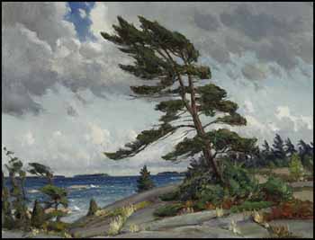 June, Storm Brewing by Frank Shirley Panabaker sold for $23,000