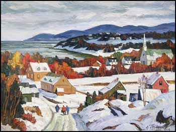 Vallée Saguenay, Québec by Armand Tatossian sold for $8,190