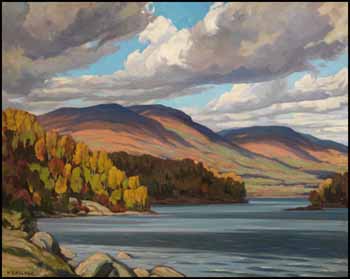 October Morning on Long Lake by Herbert Sidney Palmer sold for $4,680