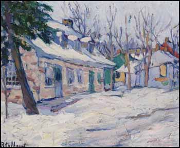 St. Genevieve, Quebec by Rita Mount sold for $3,218