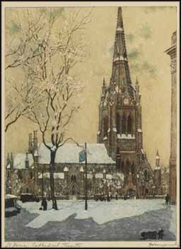 St. James Cathedral, Toronto by Nicholas Hornyansky vendu pour $750