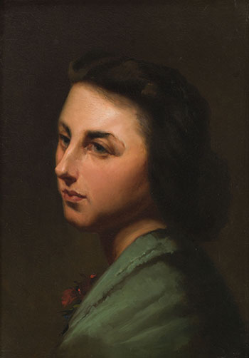 The Artist’s Daughter, Bertha by William Raphael sold for $1,500