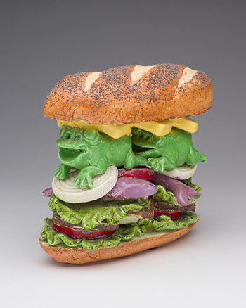 Sub Sandwich by David James Gilhooly sold for $1,625
