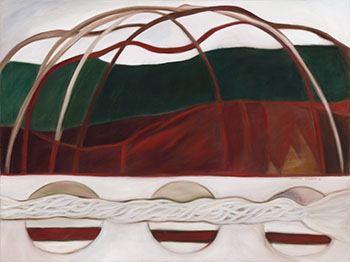 The End of the Day - Sweat Lodge by Joane Cardinal-Schubert sold for $2,375