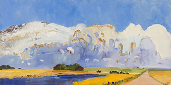Road Towards Cloudbank of Light by Greg Hardy sold for $11,875