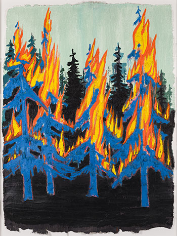 Fever Dream by Kim Dorland sold for $15,000