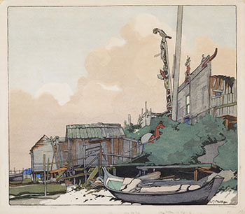 Mamalilicoola, B.C. by Walter Joseph (W.J.) Phillips sold for $49,250