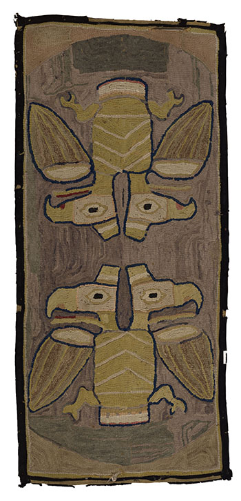 Double Eagle Rug by Attributed to Emily Carr sold for $12,500