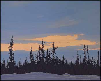 Cloud Break at Sunset by Leyda Campbell sold for $374