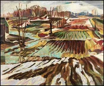 Flooded Fields by Albert Edward Cloutier sold for $1,170
