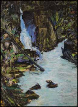 Tangled~Wood Creek (No. 2) West of Hill Number 1 by Muriel Agnes (M.A.) Yewdale vendu pour $2,925