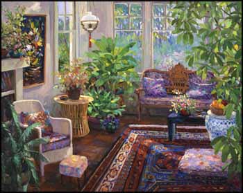 Interior Scene by Jose Trinidad sold for $2,813