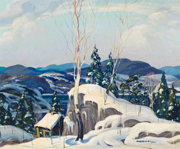 Winter Landscape by Graham Noble Norwell sold for $2,500