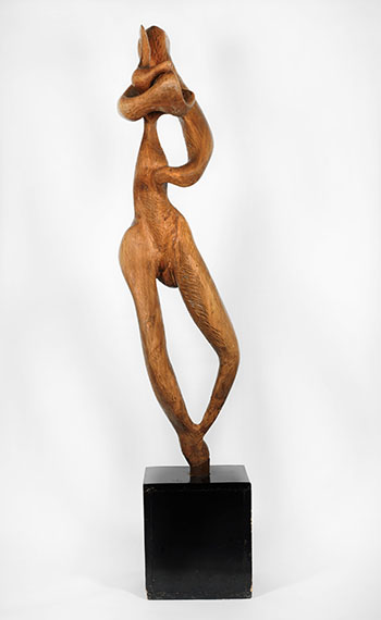 Femme à la Colombe by Robert Roussil sold for $3,750