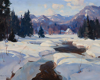 March Morning, Mullet River Country by John Eric Benson Riordon sold for $3,750