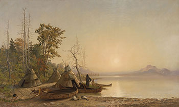 Indian Summer by Thomas Mower Martin sold for $17,500