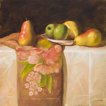 Green Apples by Stuart Slind sold for $1,000