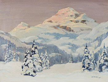 Mountain Landscape by Graham Noble Norwell sold for $2,500