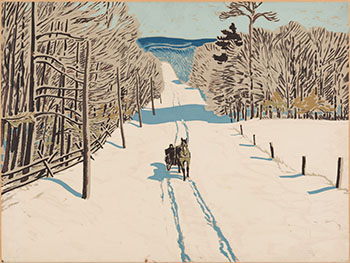 Country Road by Thoreau MacDonald vendu pour $188