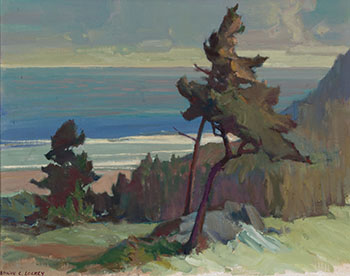 Long Beach, Vancouver Island, BC by Edwin C. Lockey sold for $438