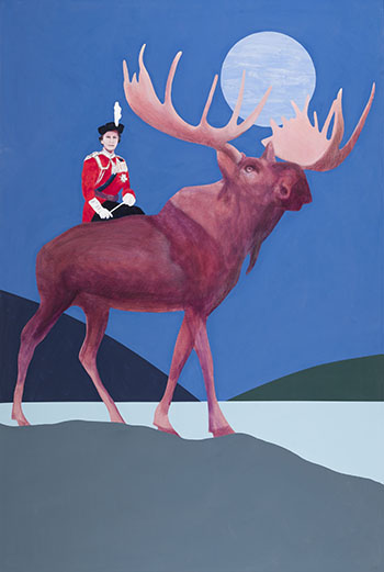 Lunar Majestic by Charles Pachter sold for $49,250