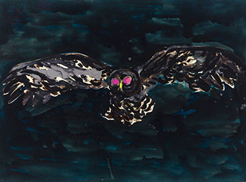 Owl by Kim Dorland sold for $9,375