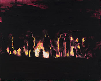 Untitled by Kim Dorland sold for $5,000