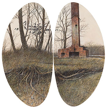 River Valley by Thomas de Vany Forrestall sold for $20,000