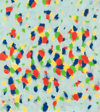 Variation on Red #2 by Gershon Iskowitz sold for $58,250