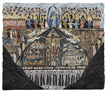 Giotto's Dream (Arches and Eyeballs Version) by Jeni Spota sold for $1,250