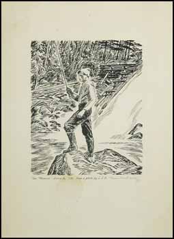 Tom Thomson by Thoreau MacDonald sold for $1,521