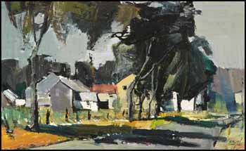 Afternoon Road, Quinte Isle, Ontario by John Adrian Darley Dingle sold for $819