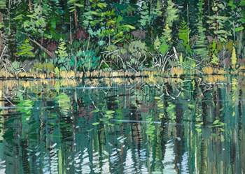 Northern Lake, Saskatchewan by Edward William (Ted) Godwin sold for $21,240