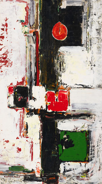 Abstract by Henriette Fauteux-Massé sold for $3,540