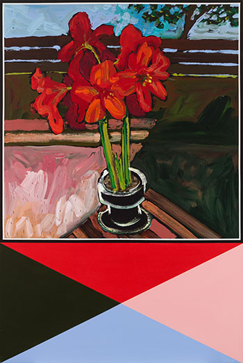 Amaryllis / Tree by Leslie Donald Poole sold for $2,250