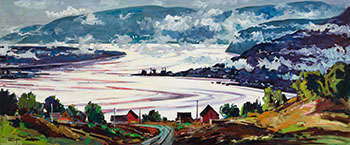 Levée de brume sur le St-Laurent by Bruno Cote vendu pour $11,875