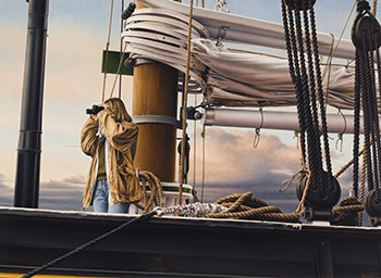 Foremast by Paul W. Kelley sold for $8,125